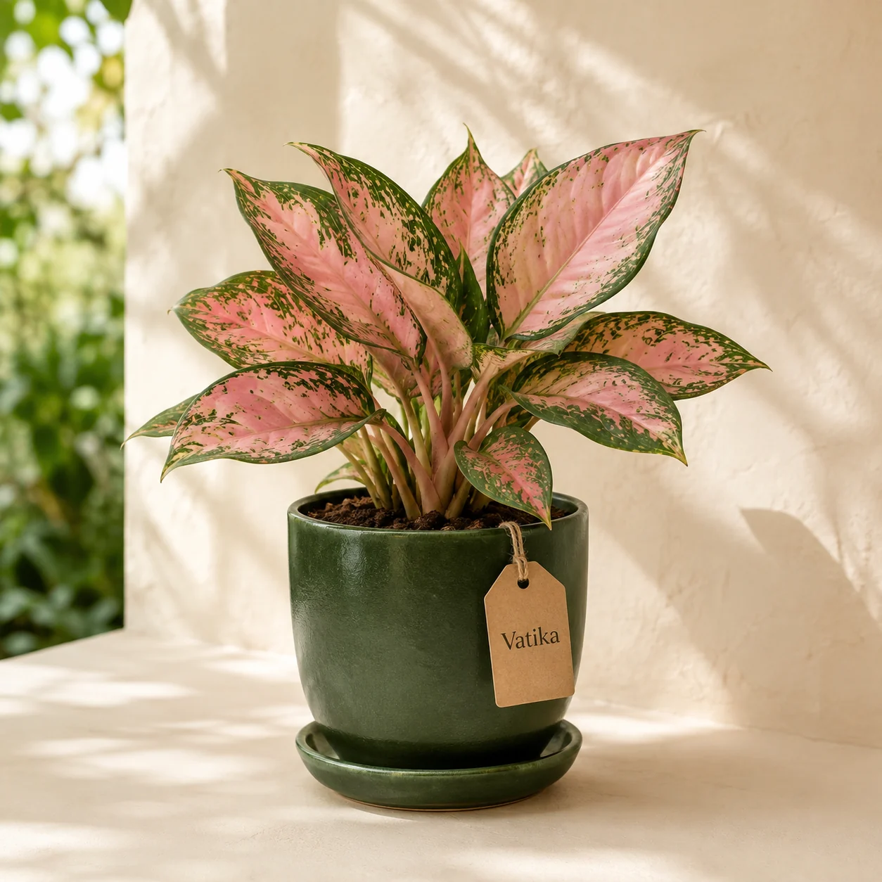 Pink Aglaonema β Vatika branded concept image