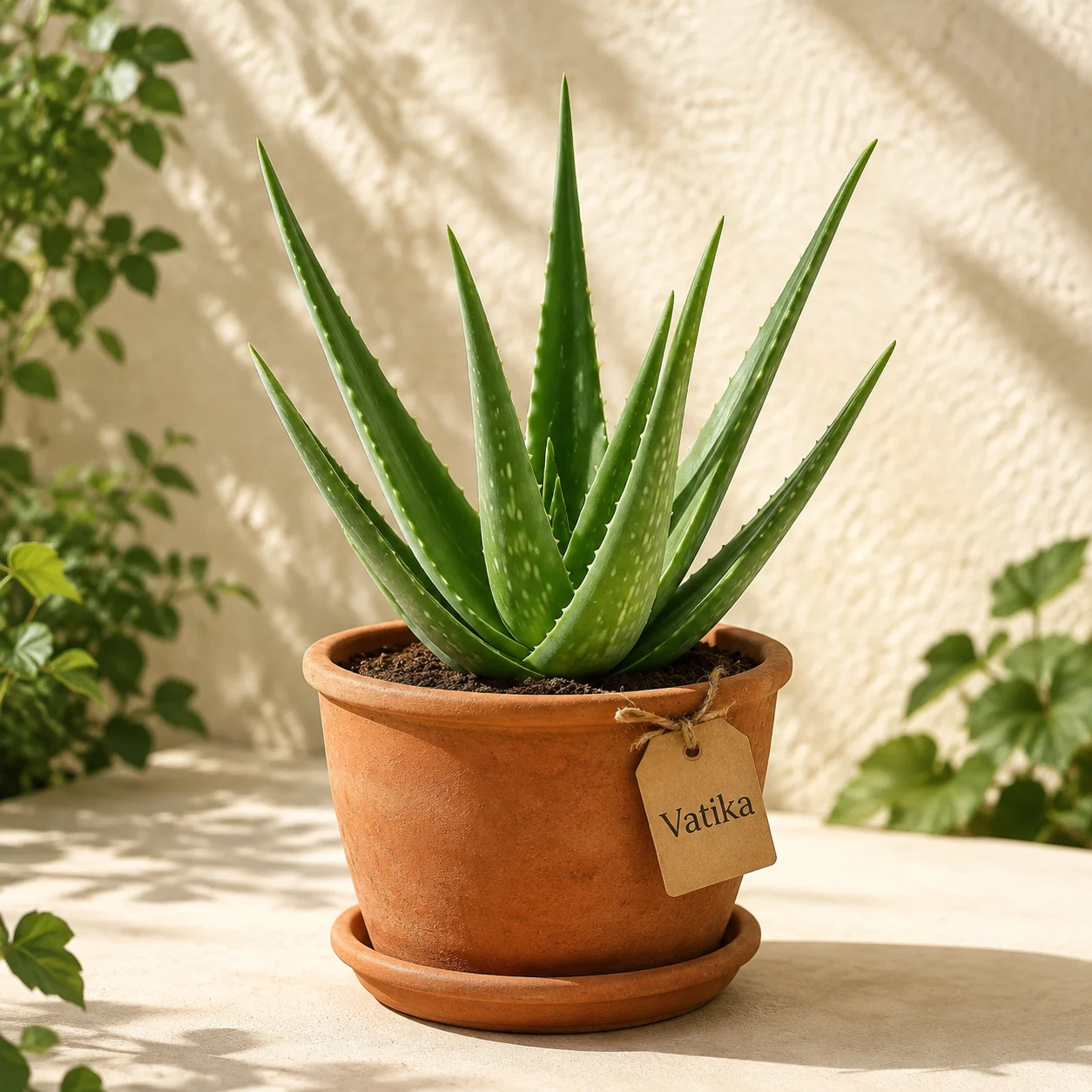 Aloe Vera — Vatika branded concept image