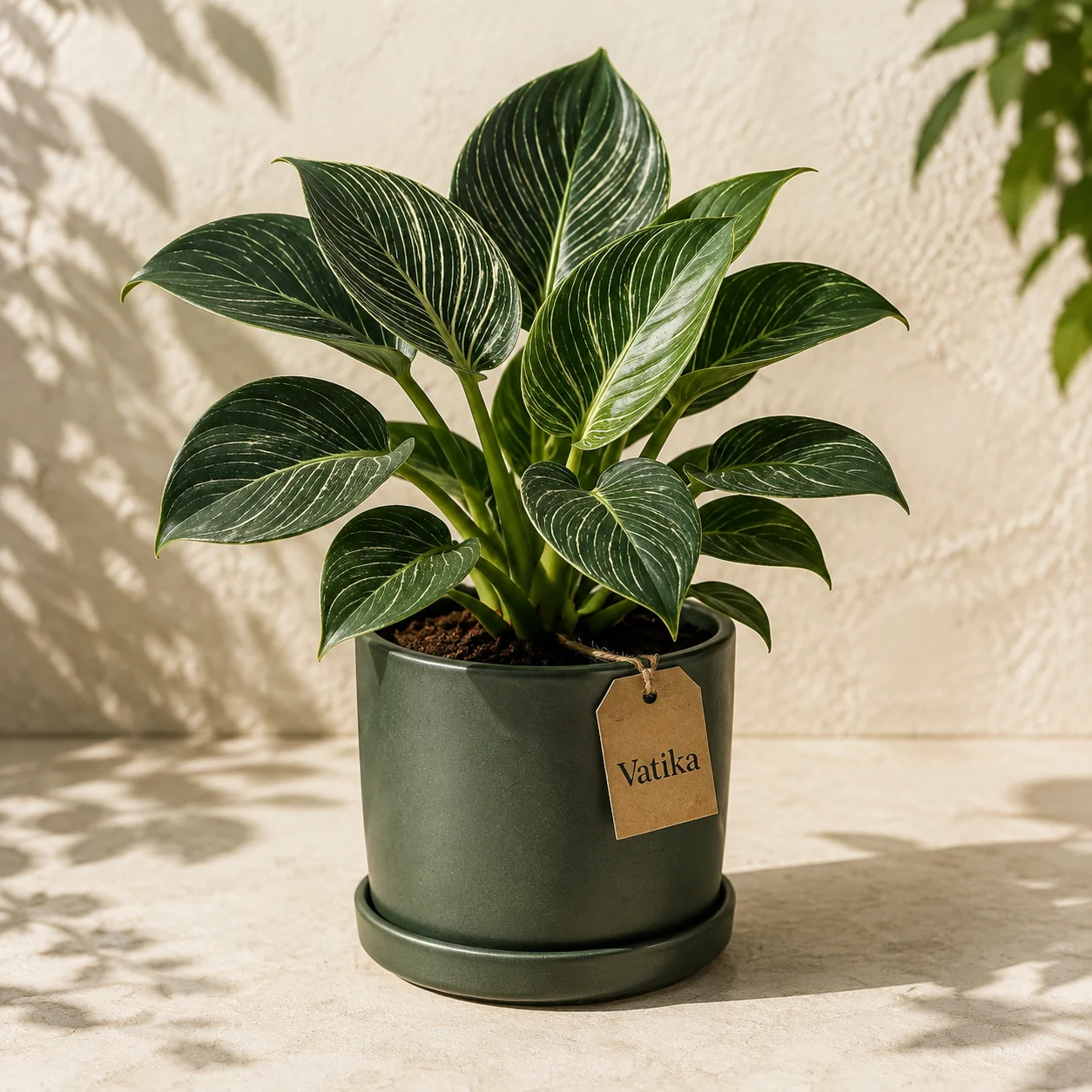 Philodendron Birkin β Vatika branded concept image